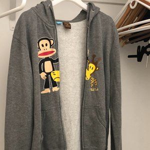 Paul Frank- money and giraffe jacket